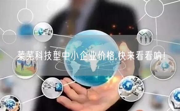 莱芜科技型中小企业价格,快来看看呐！