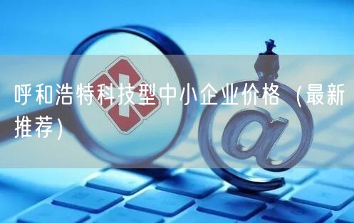呼和浩特科技型中小企业价格（最新推荐）