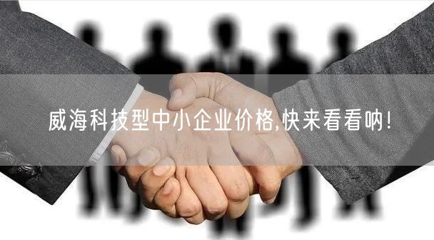 威海科技型中小企业价格,快来看看呐！