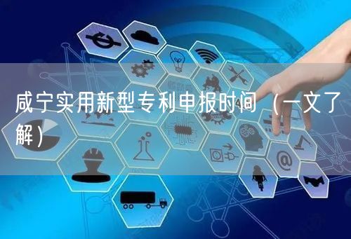 咸宁实用新型专利申报时间（一文了解）