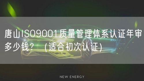 唐山ISO9001质量管理体系认证年审多少钱,（适合初次认证）