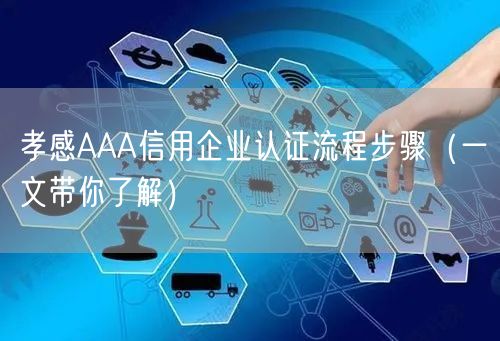 孝感AAA信用企业认证流程步骤（一文带你了解）