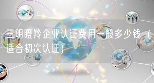 三明瞪羚企业认证费用一般多少钱（适合初次认证）
