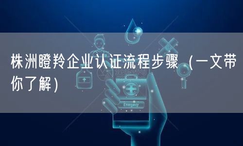 株洲瞪羚企业认证流程步骤（一文带你了解）