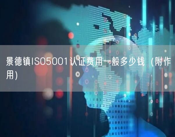景德镇ISO5001认证费用一般多少钱（附作用）