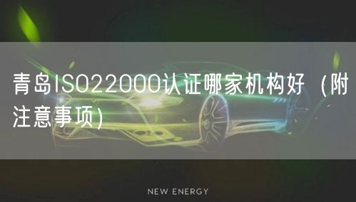 青岛ISO22000认证哪家机构好（附注意事项）