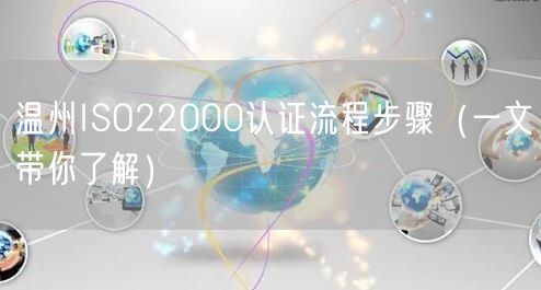 温州ISO22000认证流程步骤（一文带你了解）
