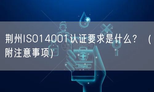 荆州ISO14001认证要求是什么,（附注意事项）