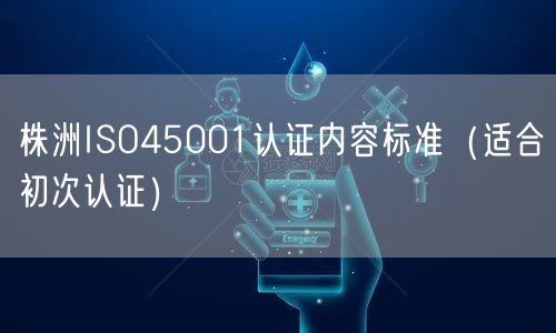 株洲ISO45001认证内容标准（适合初次认证）