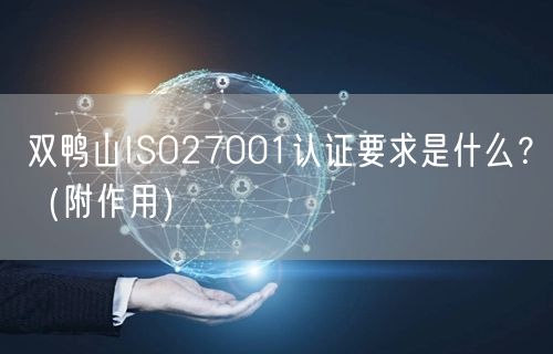 双鸭山ISO27001认证要求是什么,（附作用）