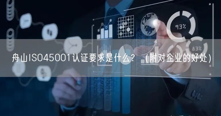 舟山ISO45001认证要求是什么,（附对企业的好处）