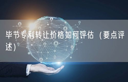 毕节专利转让价格如何评估（打造卓越品质之路）