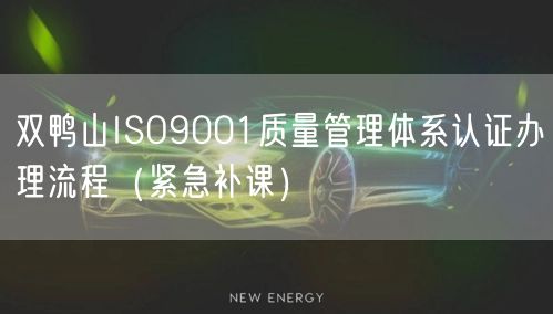 双鸭山ISO9001质量管理体系认证办理流程（紧急补课）