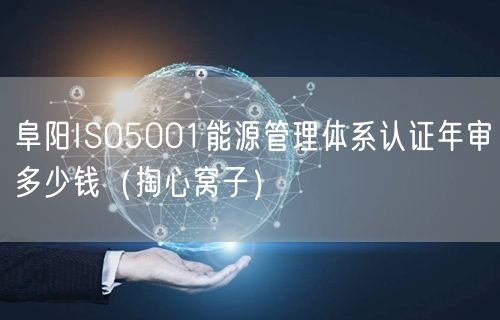 阜阳ISO5001能源管理体系认证年审多少钱（掏心窝子）