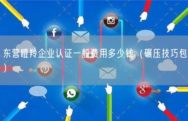 东营瞪羚企业认证一般费用多少钱（碾压技巧包）