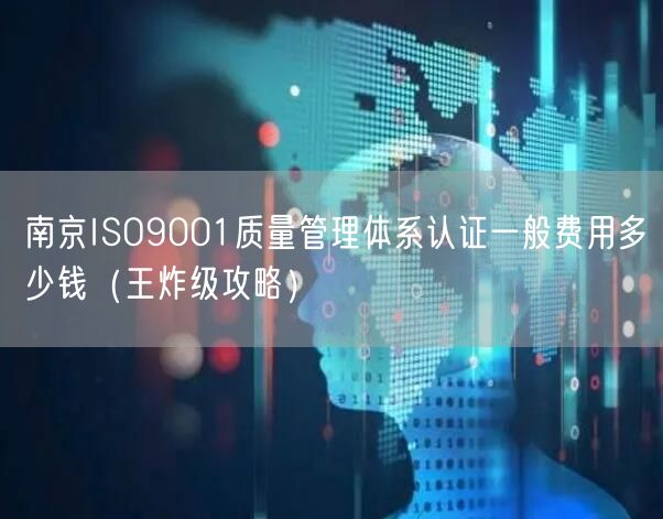 南京ISO9001质量管理体系认证一般费用多少钱（王炸级攻略）