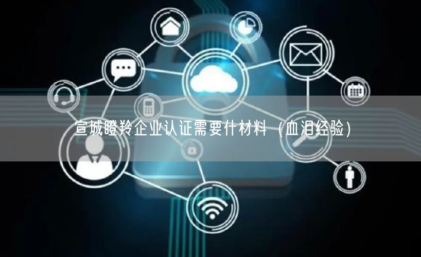 宣城瞪羚企业认证需要什材料（血泪经验）