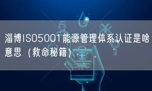 淄博ISO5001能源管理体系认证是啥意思（救命秘籍）