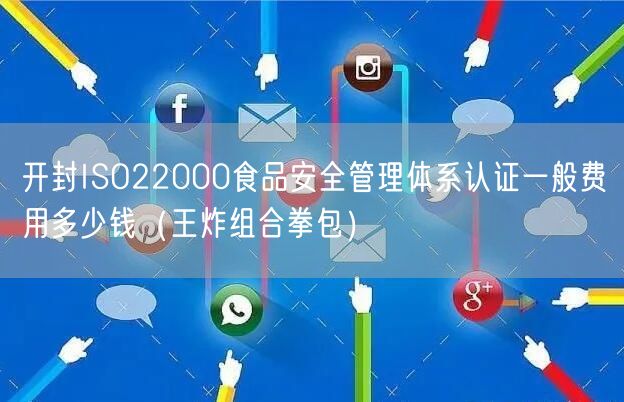 开封ISO22000食品安全管理体系认证一般费用多少钱（王炸组合拳包）