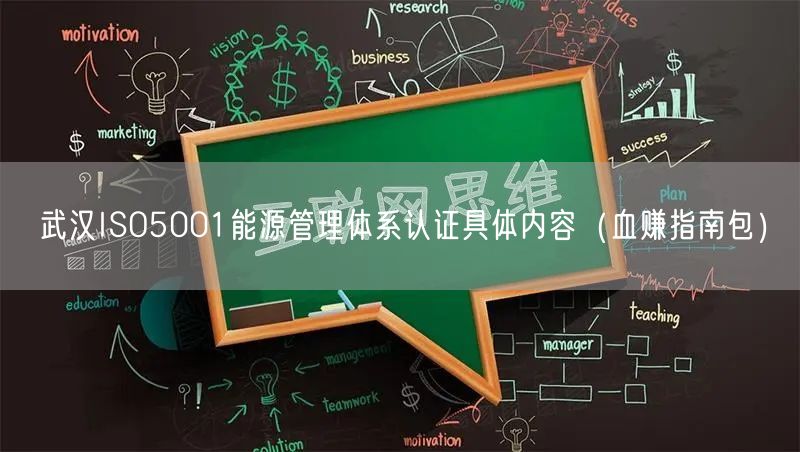 武汉ISO5001能源管理体系认证具体内容（血赚指南包）
