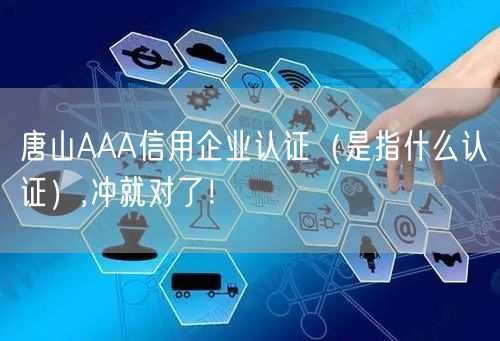 唐山AAA信用企业认证（是指什么认证）,冲就对了！