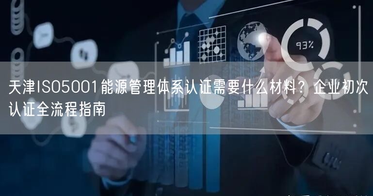 天津ISO5001能源管理体系认证需要什么材料,企业初次认证全流程指南