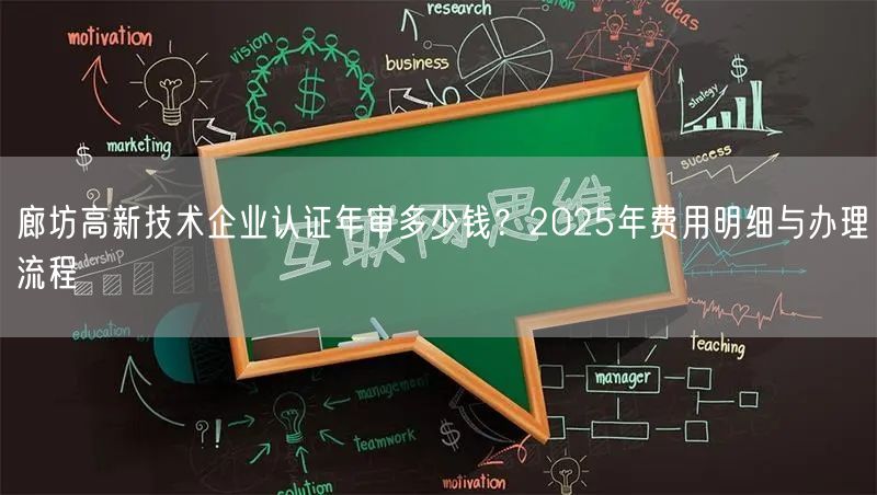廊坊高新技术企业认证年审多少钱,2026年费用明细与办理流程