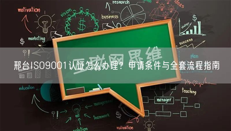 邢台ISO9001认证怎么办理,申请条件与全套流程指南