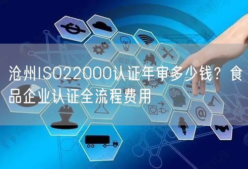 沧州ISO22000认证年审多少钱,食品企业认证全流程费用
