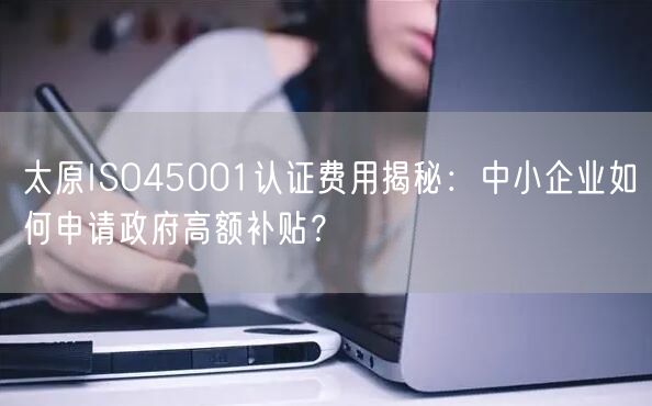 太原ISO45001认证费用,中小企业如何申请政府高额补贴,