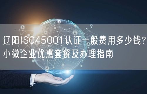 辽阳ISO45001认证一般费用多少钱,小微企业优惠套餐及办理指南