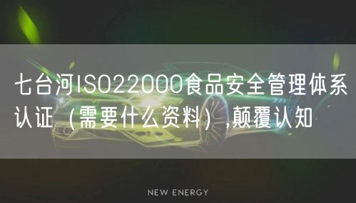 七台河ISO22000食品安全管理体系认证（需要什么资料）,颠覆认知
