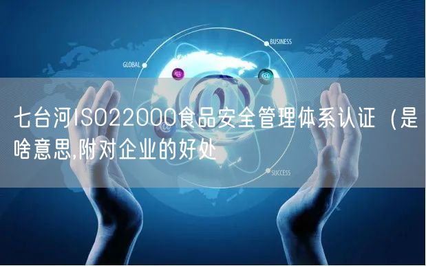 七台河ISO22000食品安全管理体系认证（是啥意思,附对企业的好处