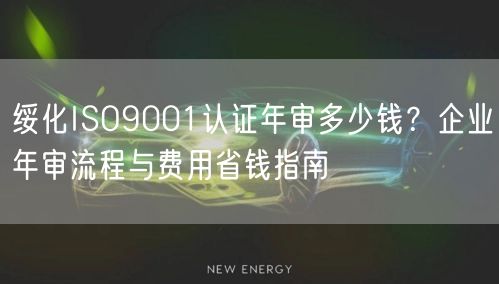 绥化ISO9001认证年审多少钱,企业年审流程与费用省钱指南