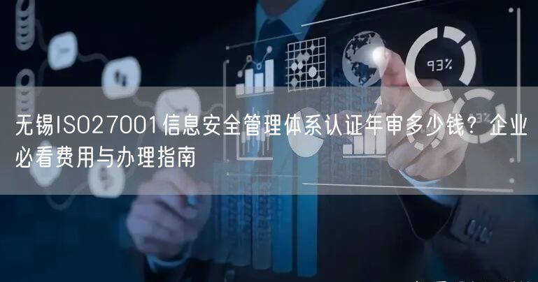 无锡ISO27001信息安全管理体系认证年审多少钱,企业必看费用与办理指南